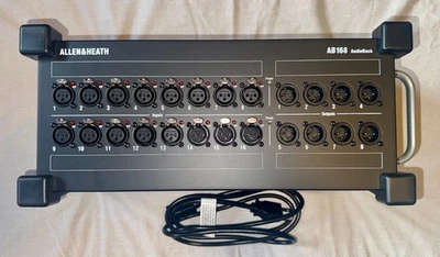 Allen & Heath AB-168 48kHz Portable Remote AudioRack w/ Qu,Avantis,SQ mixer - Image 1 of 4