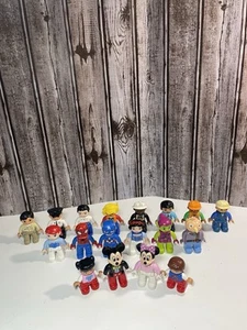Lego Duplo Figure Mixed Lot Bundle of 18 - READ - Picture 1 of 8