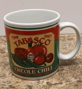 TABASCO Creole Chili 14oz. Coffee Mug Ceramic Mcilhenny - Picture 1 of 5