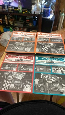 L4 Lincoln Speedway program Lot of 4 1996 - Image 1 of 4