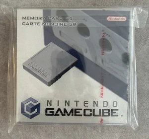 Nintendo GameCube Official Memory Card Factory Sealed - Picture 1 of 2