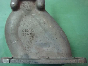 (2500) XL Jaguar 3.8 Etype Xke Front Intake Manifold C15831 - Bild 1 von 5