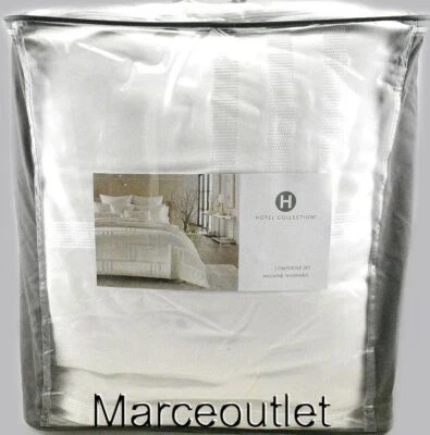 Hotel Collection Structure KING Comforter & Pillowshams Set White - Image 1 of 4