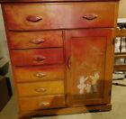 Vintage Small Dresser Chest  Drawer Child  1950S Photo Show  Dimensions