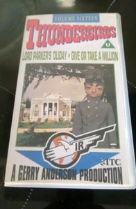 Gerry Anderson VHS Video Thunderbirds Vol16 Lord Parker's 'Oliday Give Or Take - Picture 1 of 3