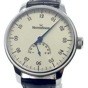 MEISTERSINGER (como nuevo y sin usar) 43 mm UNOMATIK reserva de marcha juego completo UM203 - Imagen 1 de 10