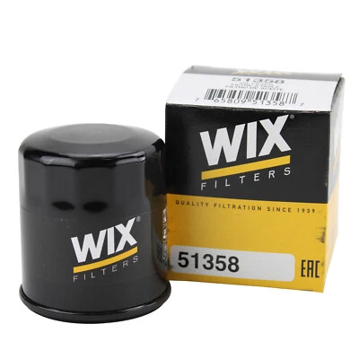 Filtro de aceite de motor WIX 51358 para Chevrolet Dodge Honda Infiniti Kia Mazda Nissan Foto 1 de 4