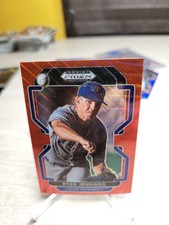 2022 Prizm Draft Picks Baseball Base Red Wave #PDP128 Ryan Jennings