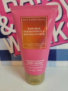 Bath & Body Works Bahamas Passionsfrucht & Bananenblüten Körpercreme 2,5 Unzen - Bild 1 von 3