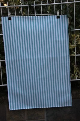 Sander Table + Home Geschirrtuch Küchentuch gestreift weiß türkis - Bild 1 von 4