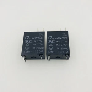 1pc SANYOU SMH-112DM Power Relay 12VDC 3Pins 16A 277VAC - Picture 1 of 1