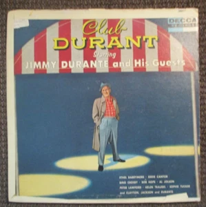 Club Durant starring Jimmy Durante and His Guests Vinyl LP (play tested) - Picture 1 of 7