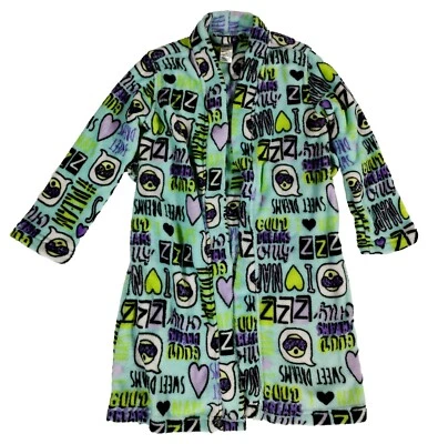 Bata de baño emoji Joe Boxer 6-6x para niñas usada *SIN CUERDA Foto 1 de 4