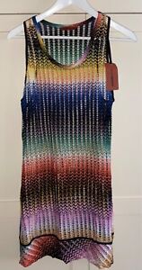 Missoni Mare Crochet Beach Dress Cover Up   ( I44) U.K. 12 New