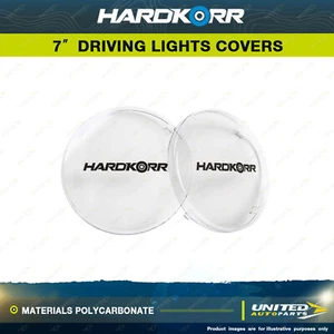 Hardkorr Clear Covers Suitable for 7" Driving Lights - Materials Polycarbonate - Picture 1 of 2