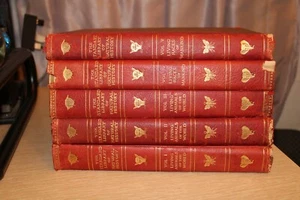 The Standard Library of Natural History University Society 5 Volume SET 1908 - Picture 1 of 11