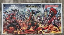 Gunslinger Spawn #1,  King Spawn #1, Scorched #1  Brett Booth Connecting Covers