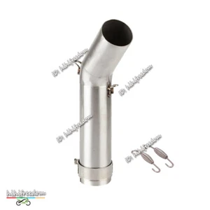 Tubo de escape de tubo de escape de enlace medio deslizante para motocicleta Suzuki GSX-R 600 GSXR750 - Imagen 1 de 7