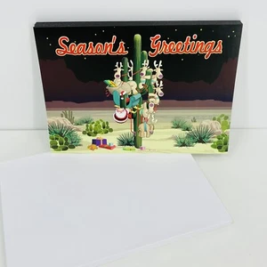 Nuevas Otras Tarjetas de Navidad Hermanos Kersten Temporadas Saludos Saguaro Cactus - Imagen 1 de 6