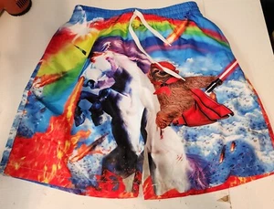 TEEN/BOYS/YOUTH LINED with Pockets SWIMWEAR SWIM TRUNKS SIZE 14 WAIST 26-32"NB2 - Picture 1 of 3