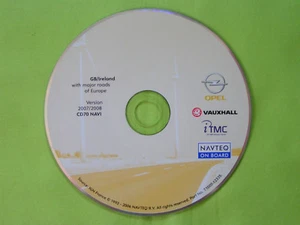 NAVIGATION OPEL CD 70 NAVI ENGLAND IRLAND 2008 ZAFIRA ASTRA H CORSA SIGNUM TIGRA - Bild 1 von 1
