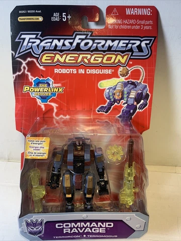 Hasbro Transformers Energon Command Savage Terrorcon *Sealed* Cover