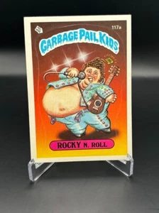 1986 Topps Garbage Pail Kids Series 3 Rocky N. Roll #117a - Bild 1 von 2