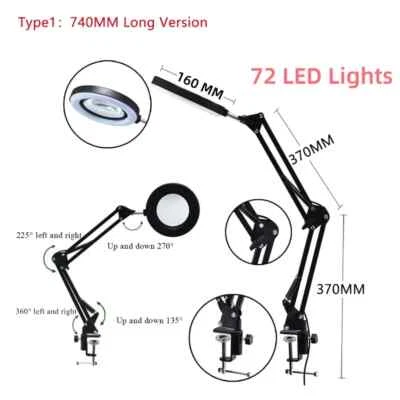 2-in-1 Lupe 10fach mit LED Licht + Ständer, Vergrößerungsglas, dimmbar, NEU OVP! - Bild 1 von 4