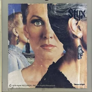Styx - Pieces Of Eight 8-Track Tape - Ships Fast And For Free! - Imagen 1 de 5