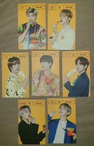 Lotto di 7 carte promozionali BTS McDonald's - KPOP - RARE! - Foto 1 di 3