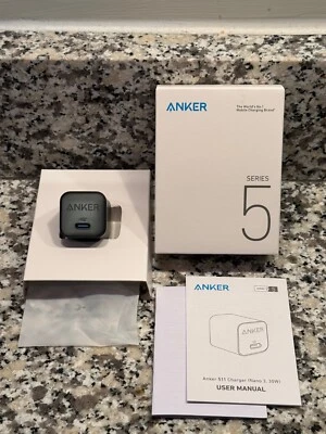 Anker 511 Nano 3 Charger USB C Adapter 30W Fast Charging for iPhone 16 Series 5 - Image 1 of 3