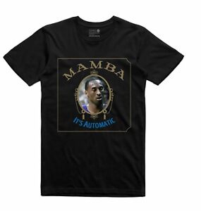 NEUF T-shirt Retro Kings MAMBA AUTOMATIQUE NOIR SMALL-3XLRGE KOBE BRYANT LIMITED