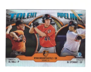 Bowman Chrome Ryan Mountcastle 2019/Hall/Stewart Talent Pipeline Refractor - Imagen 1 de 2