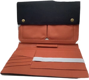 KNOMO London Mini Organizer schwarz Nr. GQ 287 kleine Tablet-Hülle - Bild 1 von 6