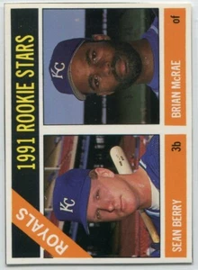 1991 Baseball Cards Magazine '66 Topps #38 Kansas City Royals Rookie Stars - Picture 1 of 2