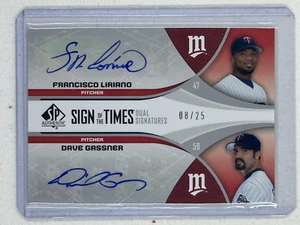 2006 Upper Deck SP Authentic Francisco Liriano / Dave Gassner # ST2-LG 08/25 - Picture 1 of 2