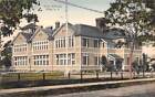 Long Island New York High School, Islip, Color Lithograph, Vintage PC U18453