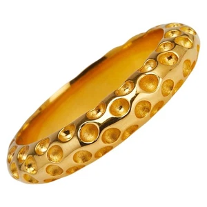 HERMES Dot motif Scarf ring Women 【Used】 - Picture 1 of 7