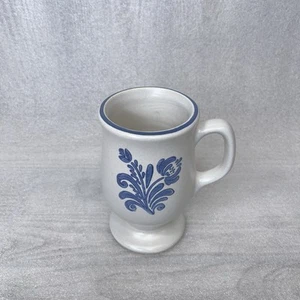 Pfaltzgraff Yorktowne Stoneware Footed Pedestal Mug Vintage USA - Picture 1 of 7