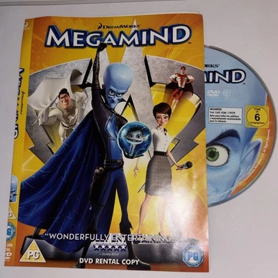 Megamind DVD (2011) Tom McGrath cert PG disc cover only - Image 1 of 4