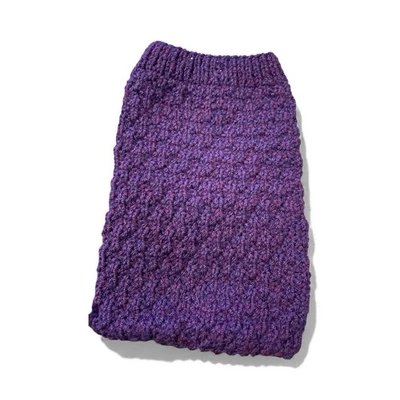 Hand knitted Tablet Case 8” In Purple - Image 1 of 2