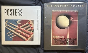 2 Super Poster Books The Modern Poster and Posters, Design of the Avant-Garde - Imagen 1 de 5