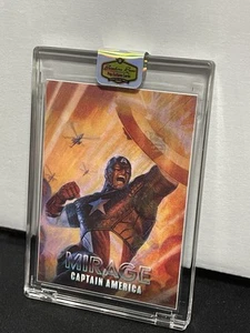 2024 Marvel Masterpieces - Captain America - Mirage M5 - By Nahuel Grego - Picture 1 of 4