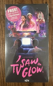 A24 I Saw the TV Glow LIMITED EDITION VHS NEW!! - NO TRADING CARDS! - Picture 1 of 7