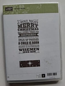 Stampin up Stempelset O Holy Night / Weihnachten - Bild 1 von 3