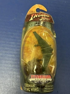 Indiana Jones German Flying Wing Titanium Die Cast Micro Machines - Picture 1 of 7