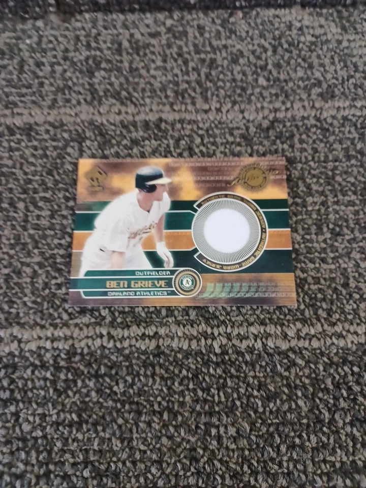 Карта Pacific Ben Grieve Jersey 2000 A's - Изображение 1 из 1
