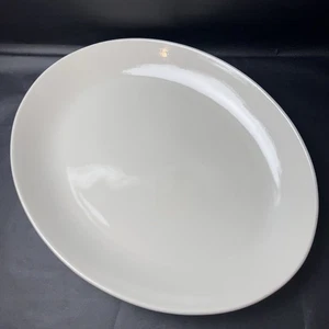 Homer Laughlin USA Restaurant Ware Off White Oval Serving Platter 13” VGUC - Picture 1 of 7