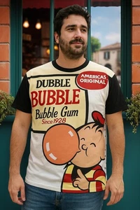 Dubble Bubble Gum Since 1928 Grafik T-Shirt T-Shirts - Bild 1 von 1