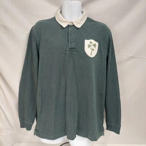 Camiseta deportiva manga larga JOULES Rugby Club Heritage IRLANDA XL verde oscuro RARA - Imagen 1 de 20